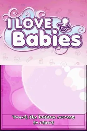 I Love Babies (USA) screen shot title